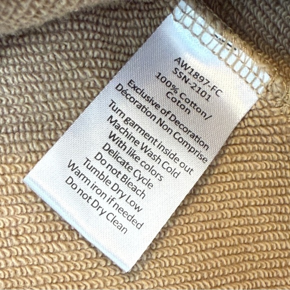 ATM Oversized French Terry Hooded Poncho - Picture 8 of 11